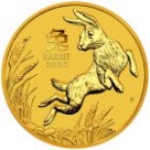 Moneda aur Rabbit 1/2oz - la comanda