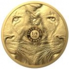 Big 5 - II - Lion 1/4 oz gold Proof Coin