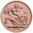 Moneda de aur The Coronation Sovereign 2023