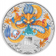 Moneda argint Lunar Dragon Color 1oz Perth Mint
 Cod produs: 932