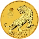 Moneda de aur Tiger 1/10oz Australia- Proof