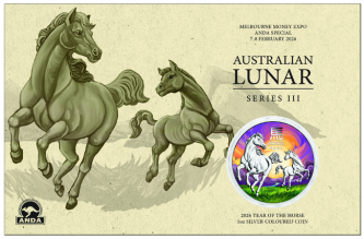 Lunar Horse Melbourne Money Expo 