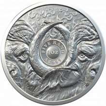 Big 5 Buffalo Brilliant 1 oz silver