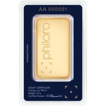 Lingou de aur 50g Philoro
