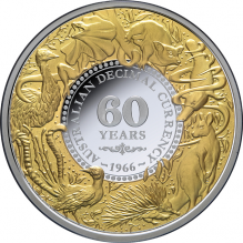 60 Years Decimal Currency - partial aurita - la comanda