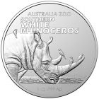 Moneda argint Southern White Rhinoceros 1oz