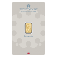 Lingou aur 1g Royal Mint 