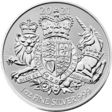 Moneda de argint The Royal Arms