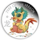 Lunar Baby Dragon moneda argint