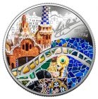 Moneda argint The Colourful World of Gaudi I