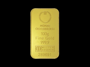 Lingou de aur 100 grame Munze Osterreich - la comanda