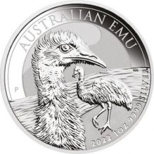 Moneda de argint Emu 1 oz