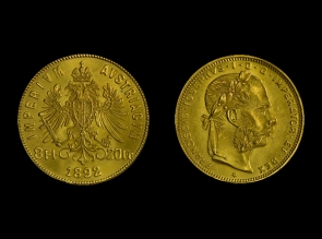 Moneda de aur 8 Guldeni - la comanda
