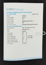 Diamant 0.56 ct, VS2, STW(J)