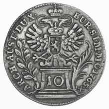 10 Kreuzer 1765 Praga