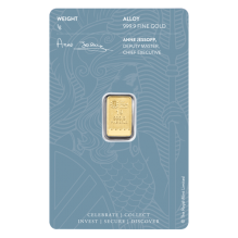 Lingou aur 1g Royal Mint 