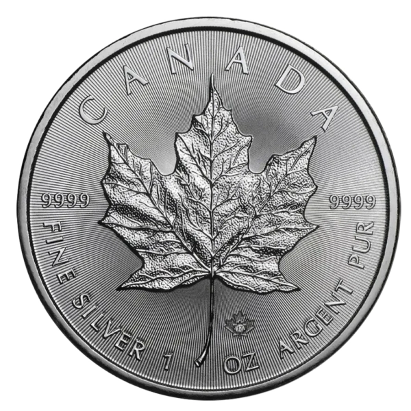 1 uncie Moneda de Argint Canada Maple Leaf