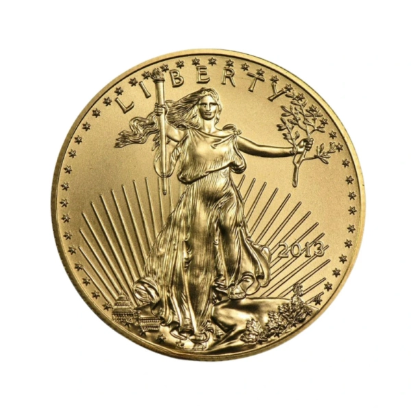 1/2 uncie Moneda de Aur American Eagle