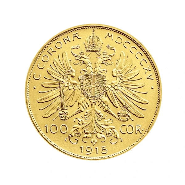 Moneda de Aur 100 Coroane Austriece