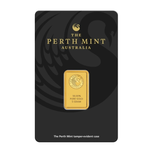 5 g Lingou de Aur Kangaroo The Perth Mint