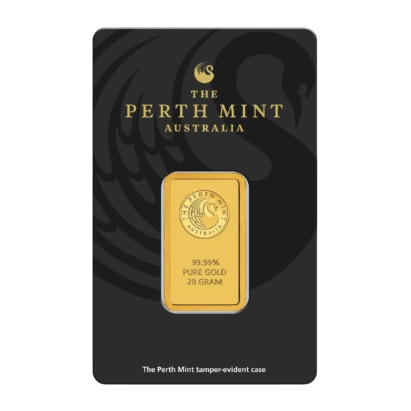 20 g Lingou de Aur Kangaroo The Perth Mint