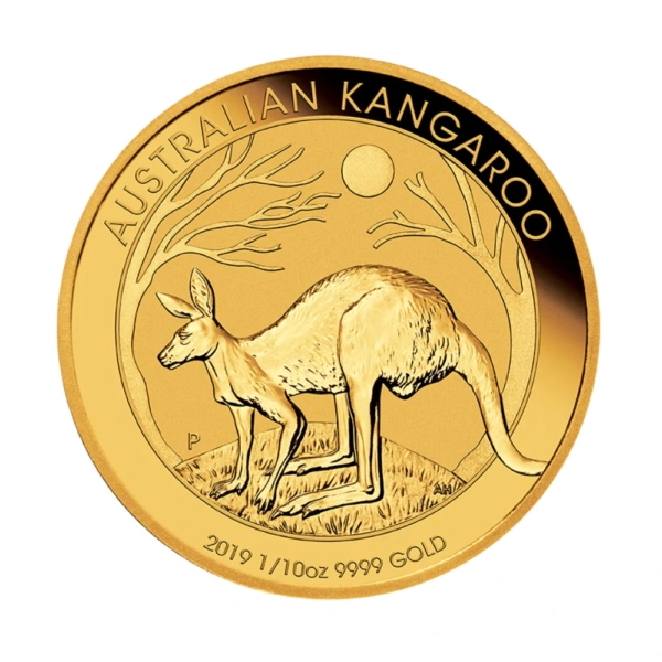 1/10 uncie Moneda de Aur Kangaroo
