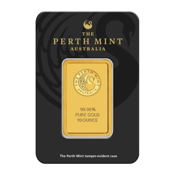 10 uncii Lingou de Aur Kangaroo The Perth Mint