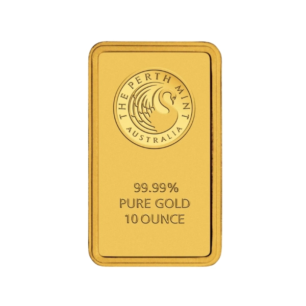 10 uncii Lingou de Aur Kangaroo The Perth Mint