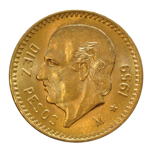 Moneda de Aur 10 Pesos Mexican