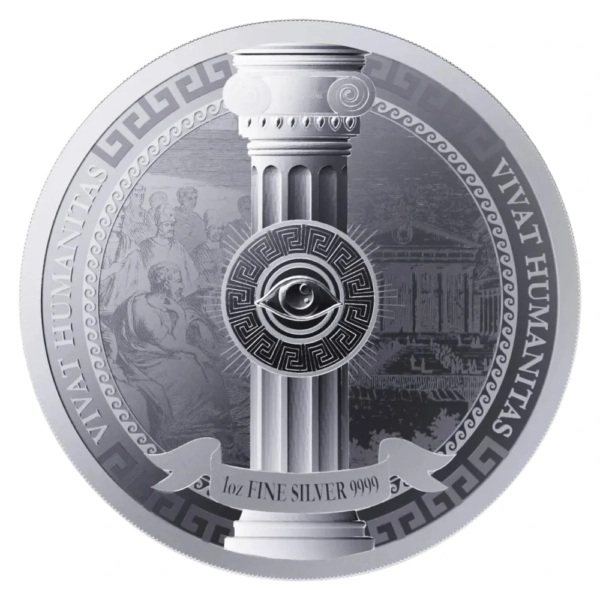 1 uncie Moneda de Argint Vivat Humanitas