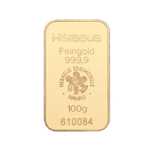 100 g Lingou de Aur Heraeus