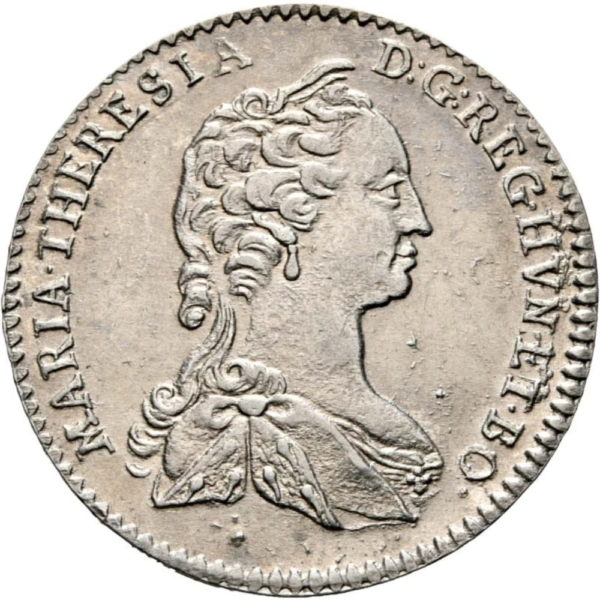 VI Kreuzer 1744 Hall