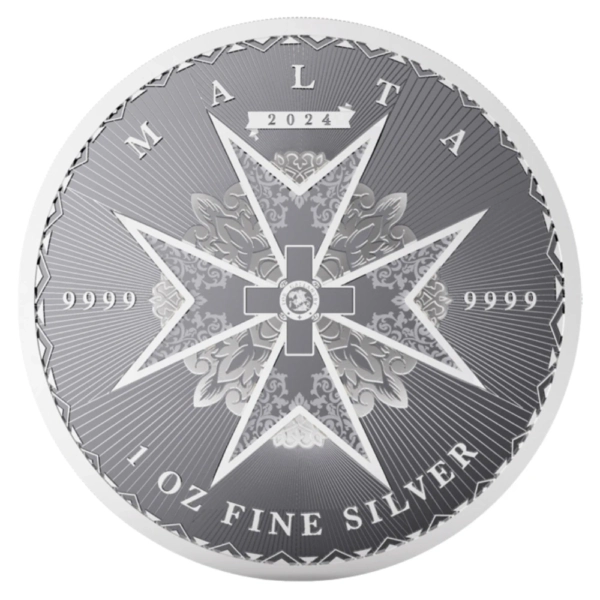 1 uncie Moneda de Argint Maltese Cross