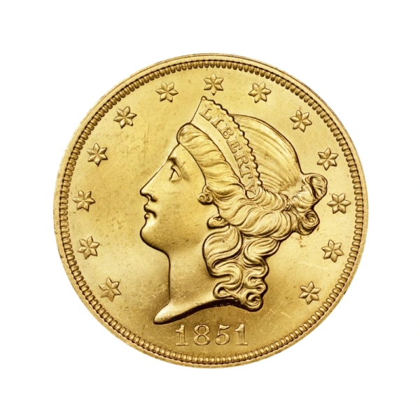 Moneda de Aur 20 Dolari SUA Liberty Head