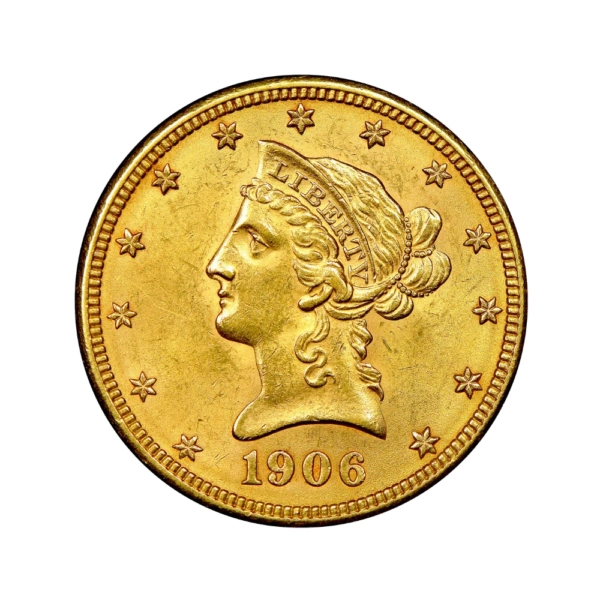 Moneda de Aur 10 Dolari SUA Liberty Head