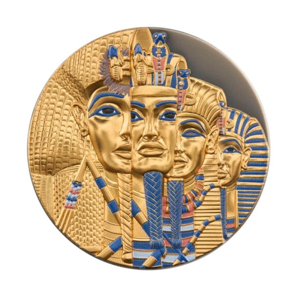 2 uncii Moneda de Argint King Tut’s Curse