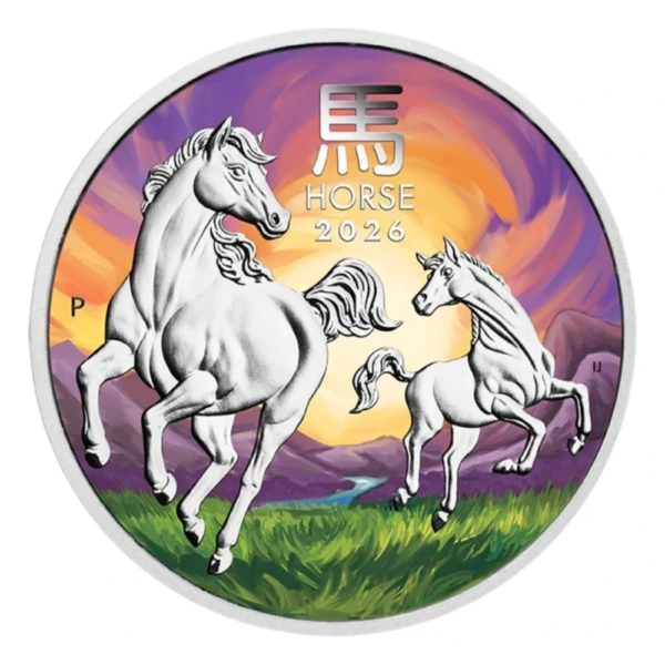 Lunar Horse Melbourne Money Expo 2oz