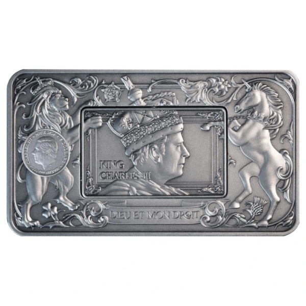 2 oz Moneda din argint „Royal Portraits” Antik Finish, Samoa